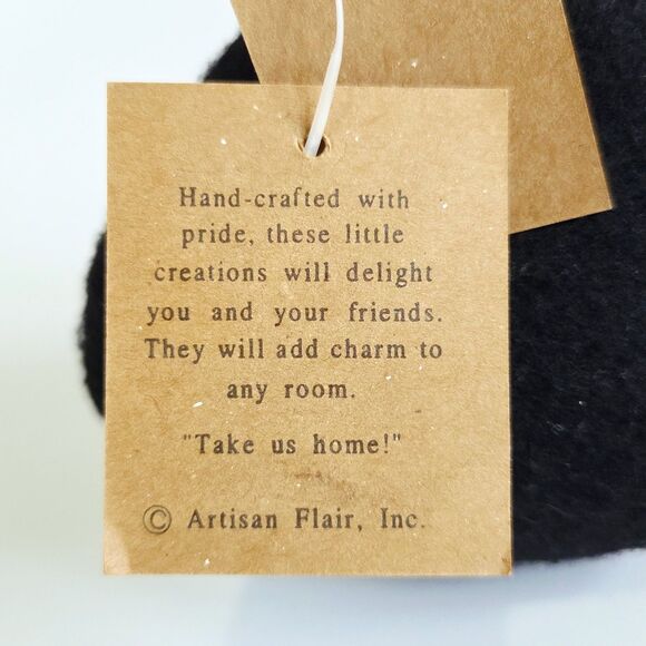 Artisan Flair Penguin Plush Stuffed Animal Toy Winter Christmas Miss Elles Set - Picture 13 of 13